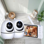 Babyphone vidéo avec 2 caméras